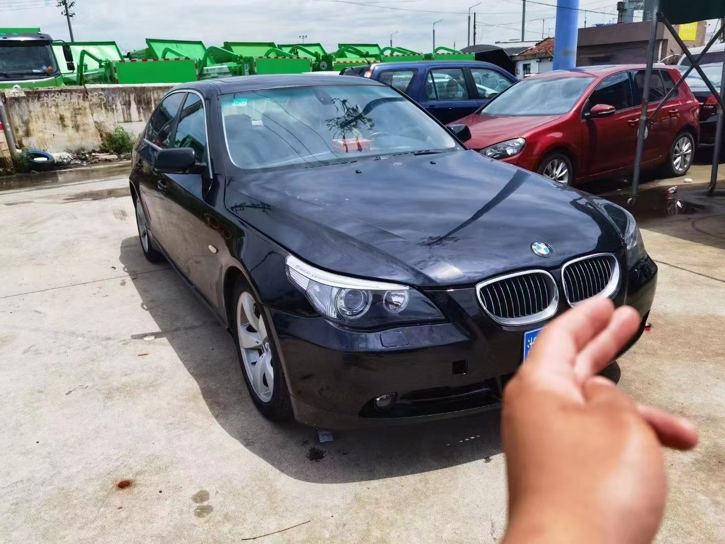07年上牌宝马523li批发3.58万元按揭倒找钱